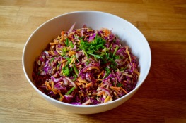 Gotta have some Spicy Sesame Slaw with that chicken